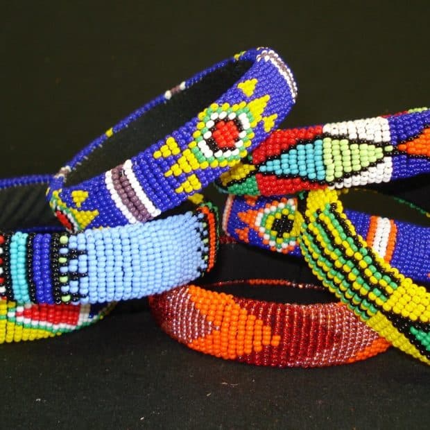 Bangles Beaded small